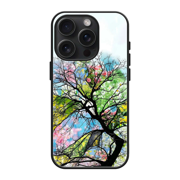 Nature Mosaic Glass Case image 0