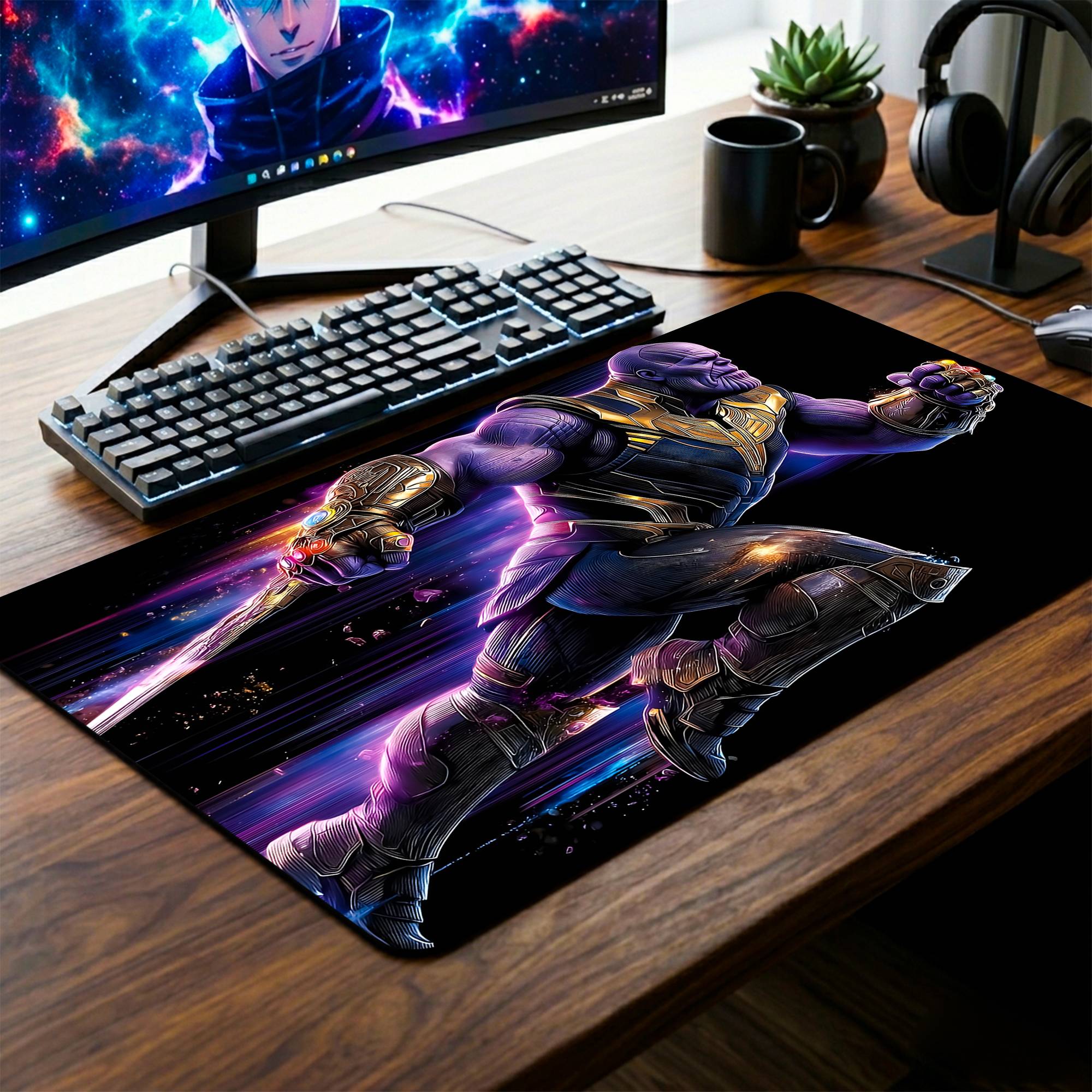 Thanos Desk Mat - 14 x 23 Inch image