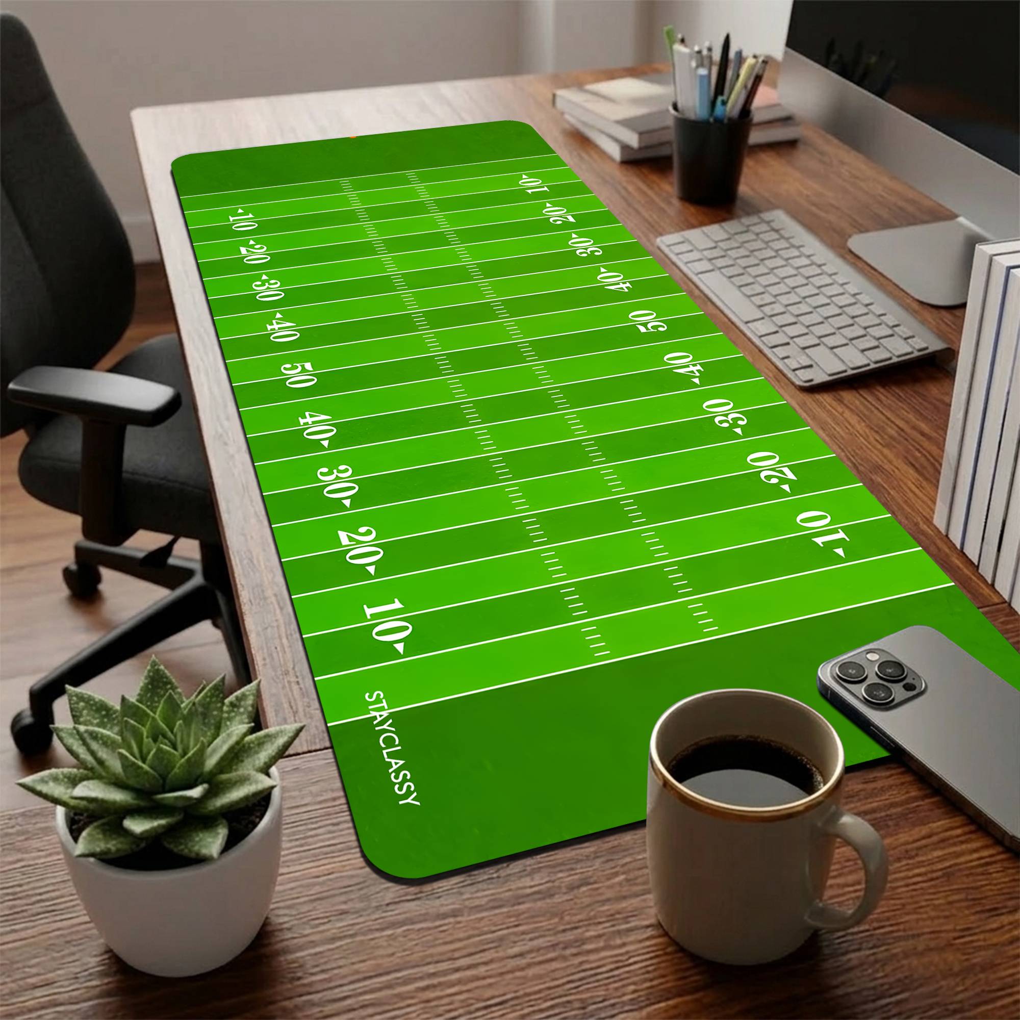 Soccer Pitch Desk Mat image 1
