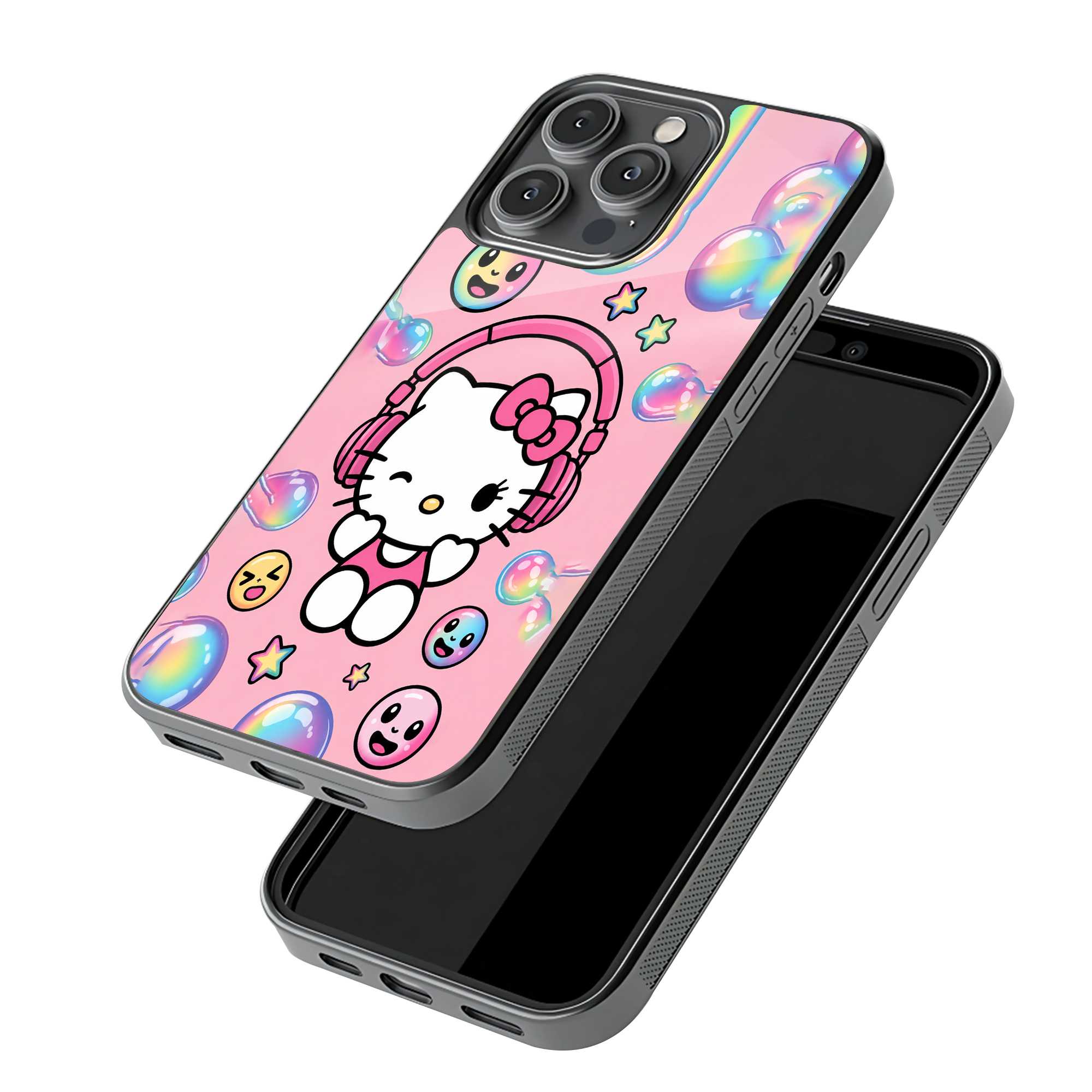DJ Kitty Glass Case image 2