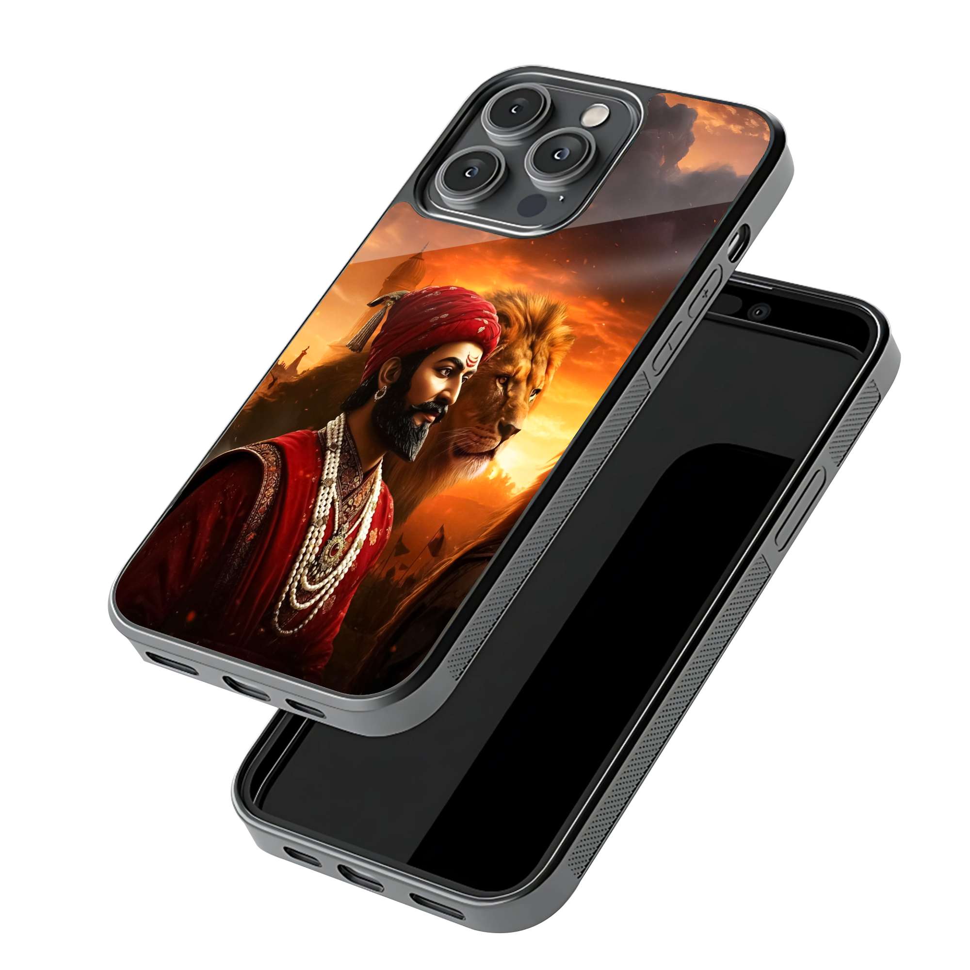 Cinematic Maratha Glass Case image 2