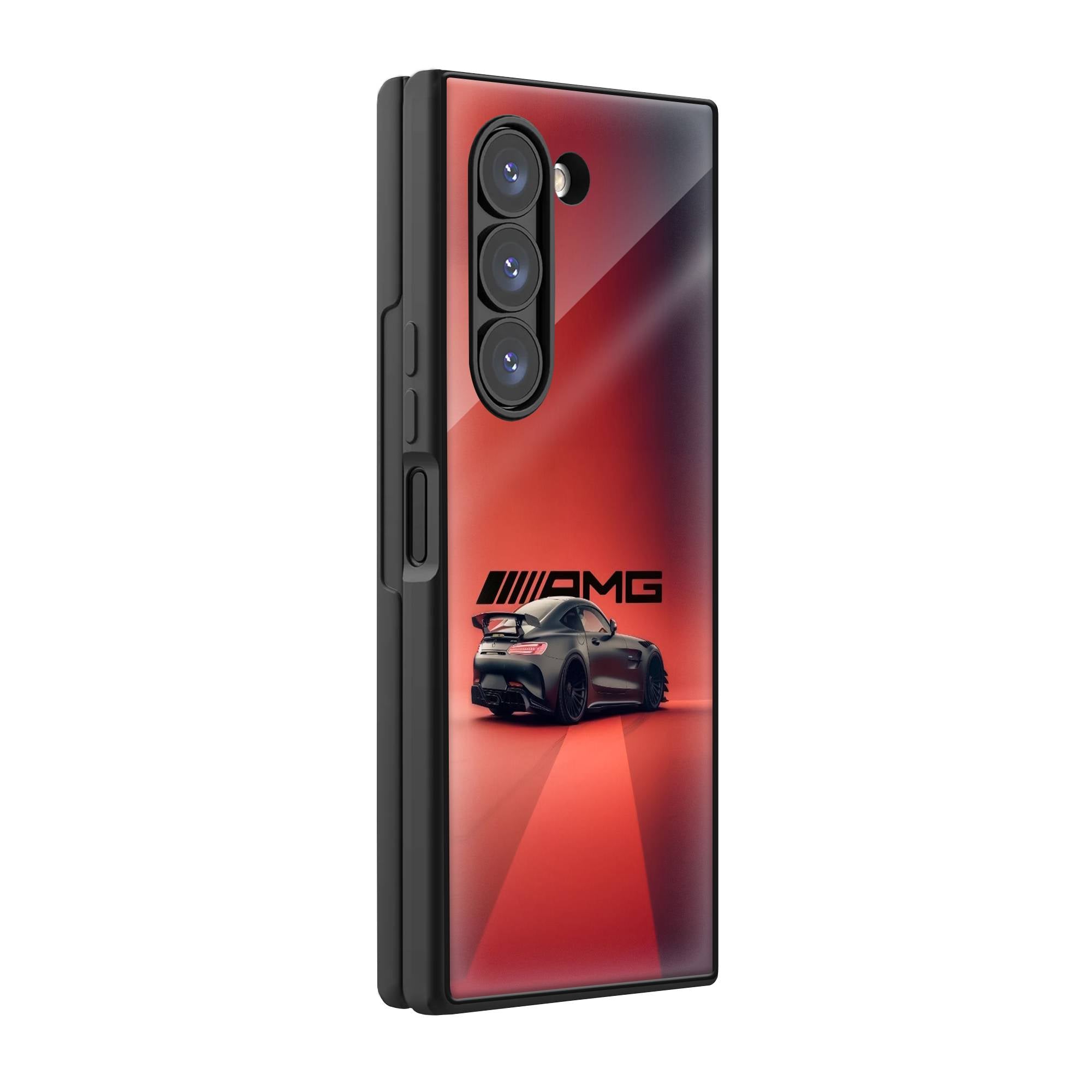 Mercedes Samsung Z Fold Glass Case image 0