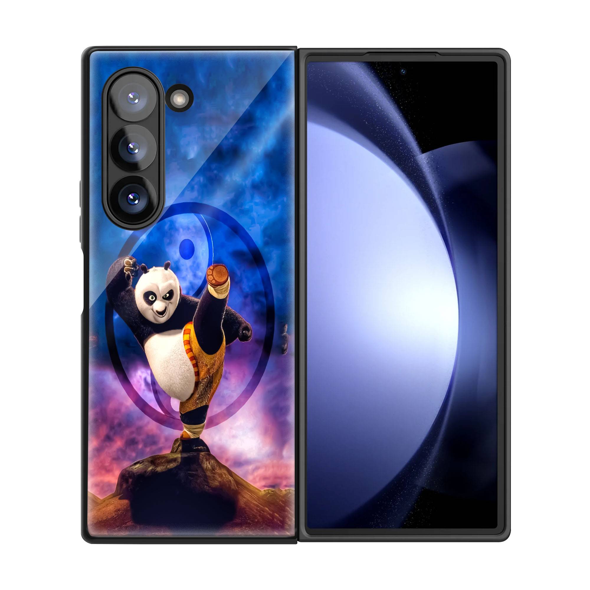 Kung Fu Panda Samsung Z Fold Glass Case image 2