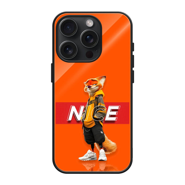 Modern Fox Glass Case image 0