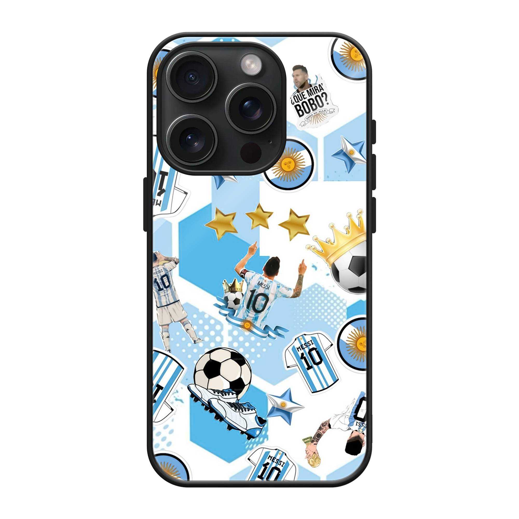 Messi Vibes Glass Case image 0 Main image