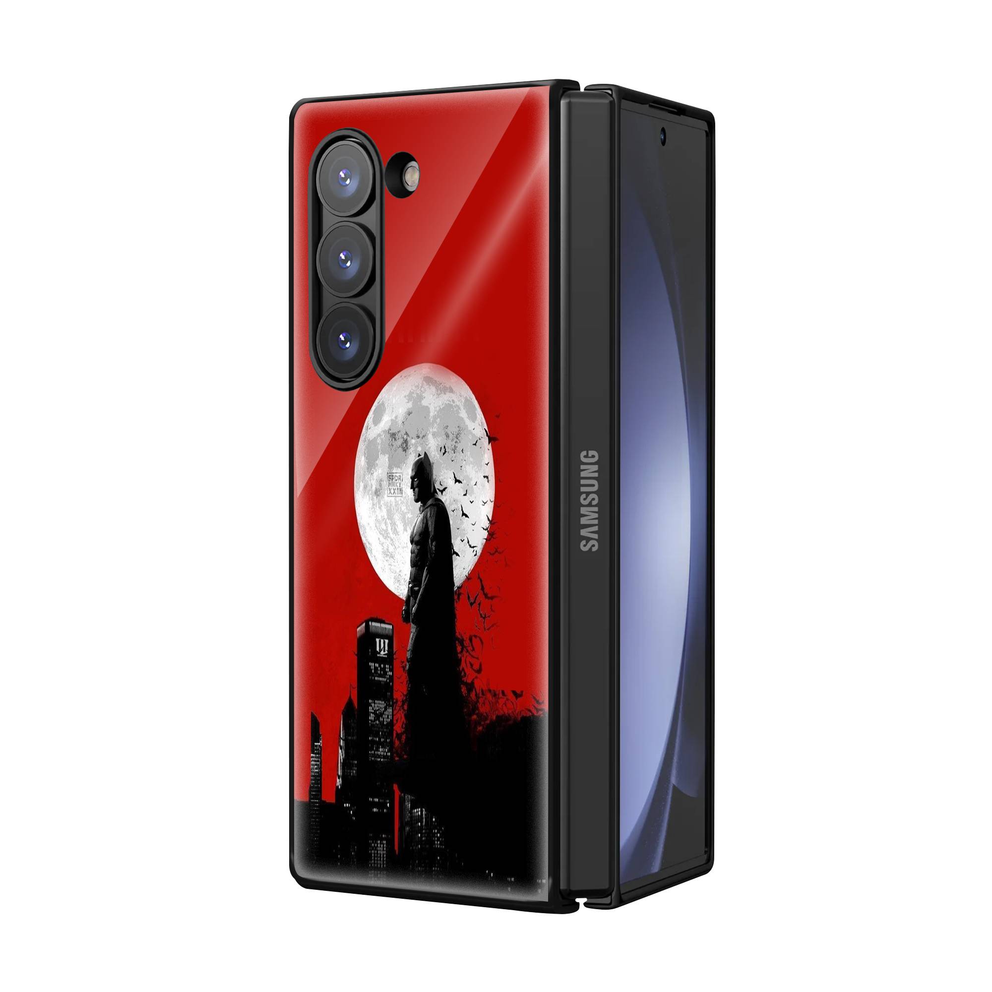 Gotham City Samsung Z Fold Glass Case Secondary image