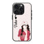 Selfie Girl Glass Name Case image 0