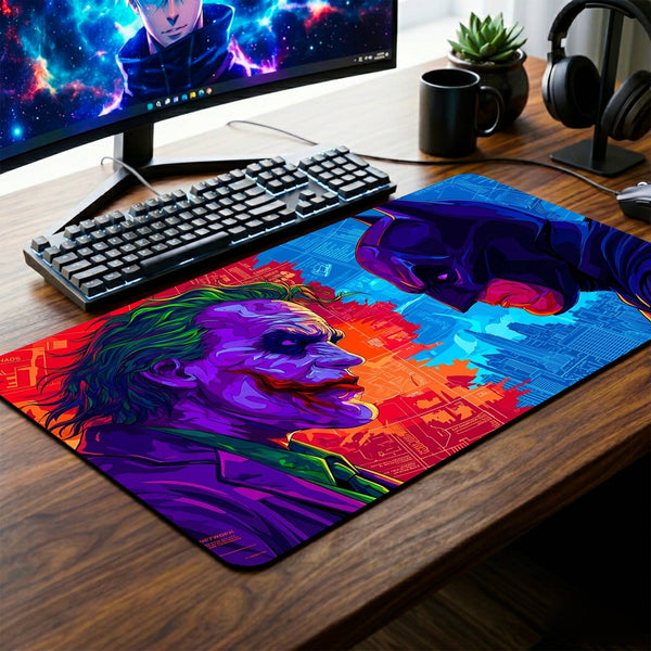 Batman VS Joker Desk Mat - 14 x 23 Inch image