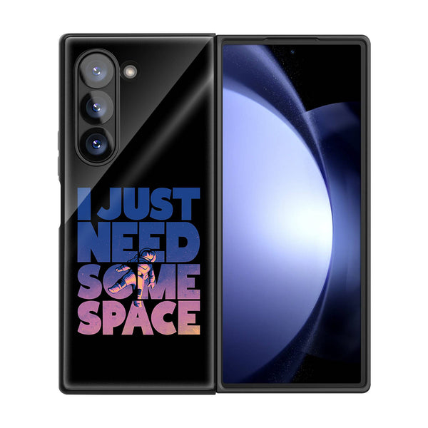 I Just Need Some Space Samsung Z Fold Glass Case image 2