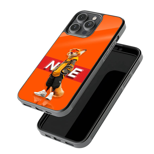 Modern Fox Glass Case image 2