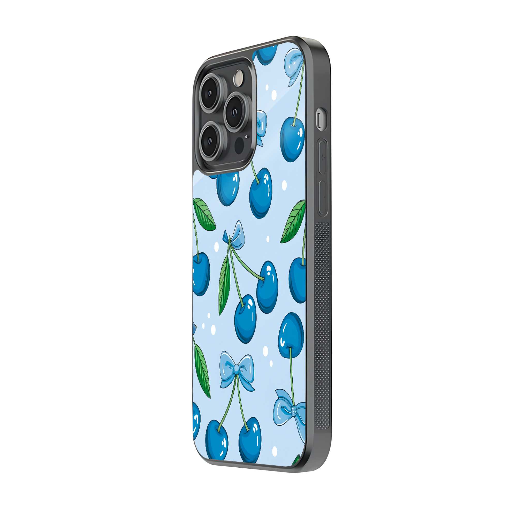 Blue Cherry Glass Case Secondary image