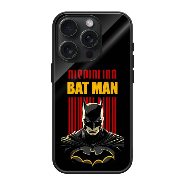 Discipline Batman Glass Name Case image 0