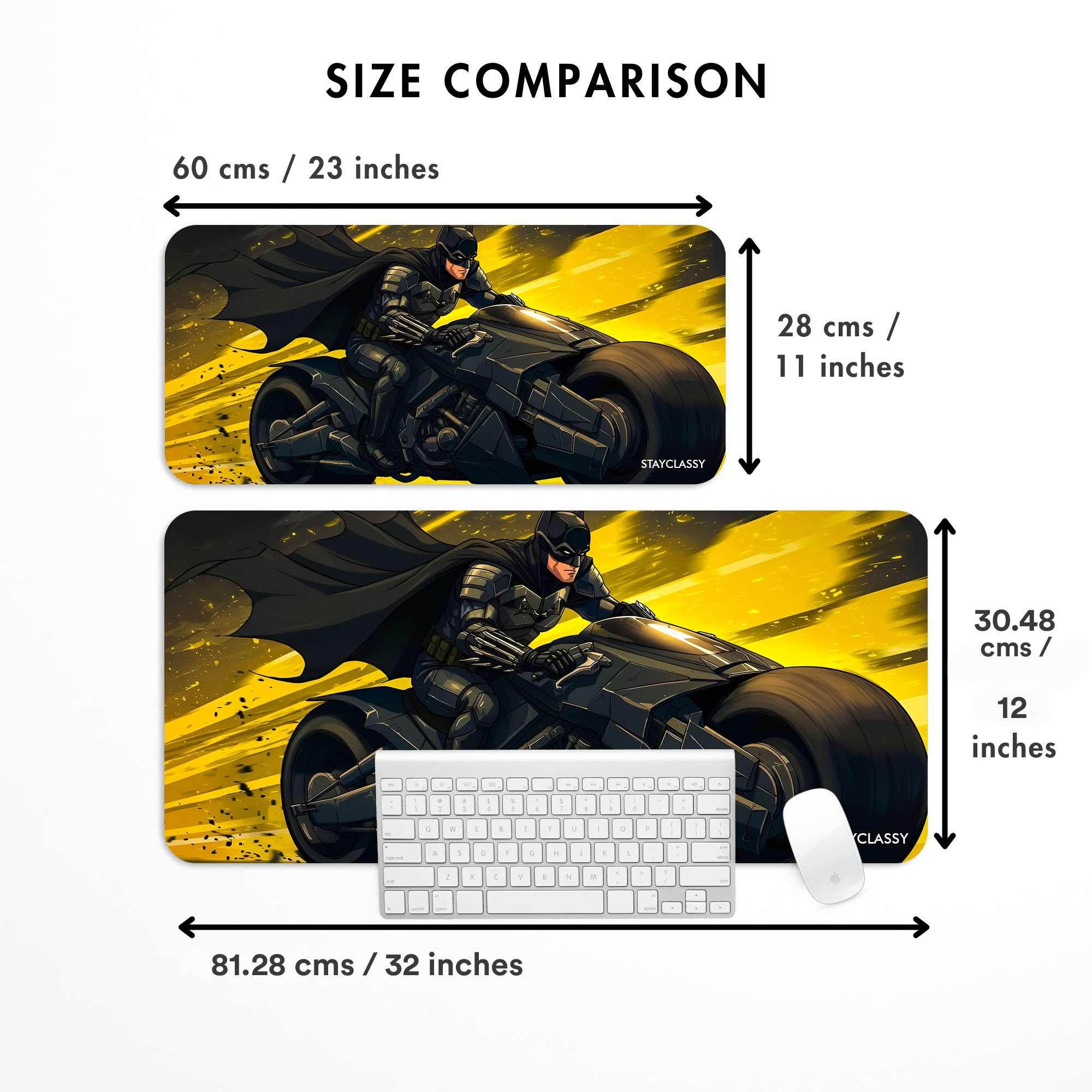 Batman Riding Desk Mat image 3