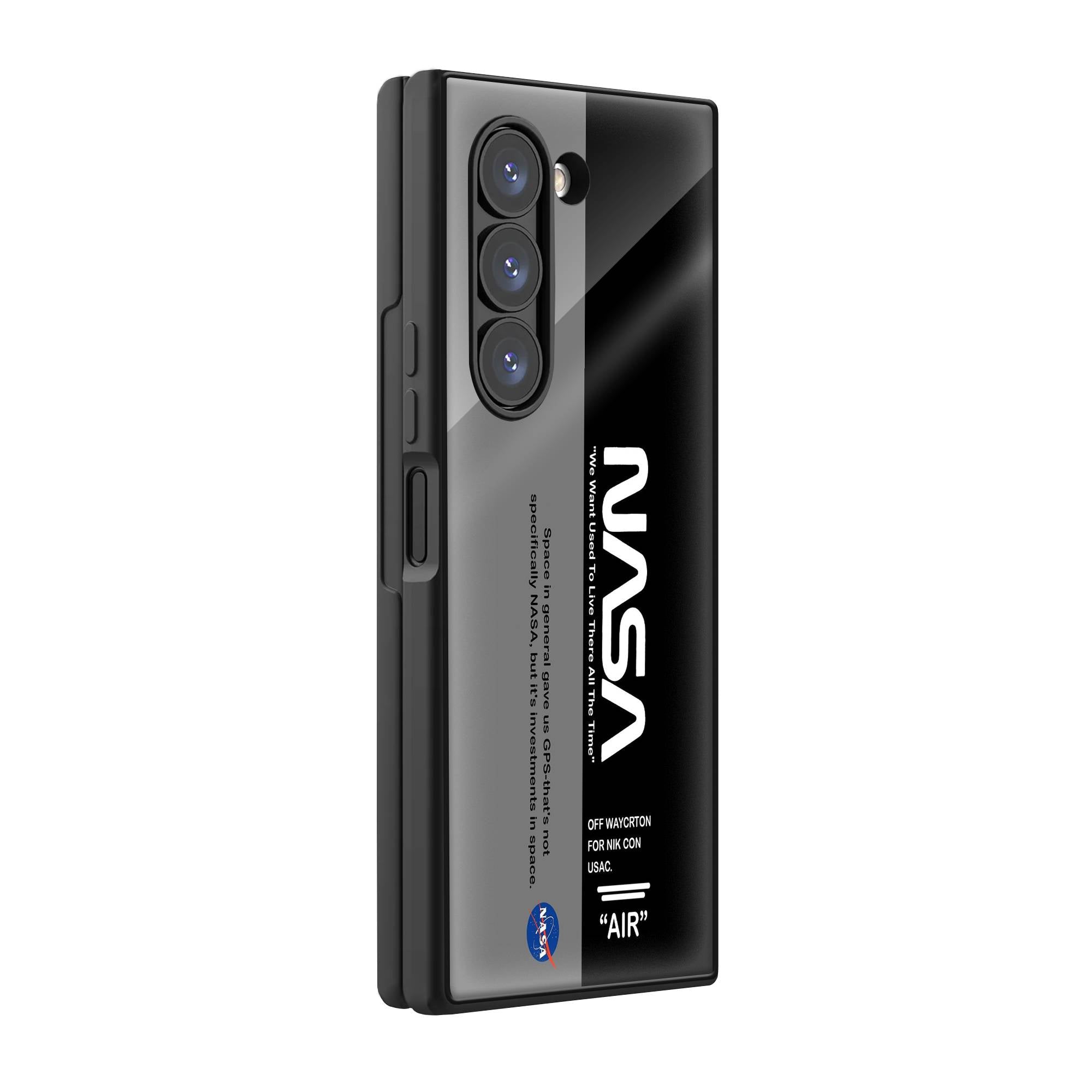 Nasa Samsung Z Fold Glass Case image 0
