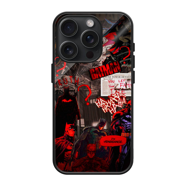 Batman Artwork Glass Case image 0