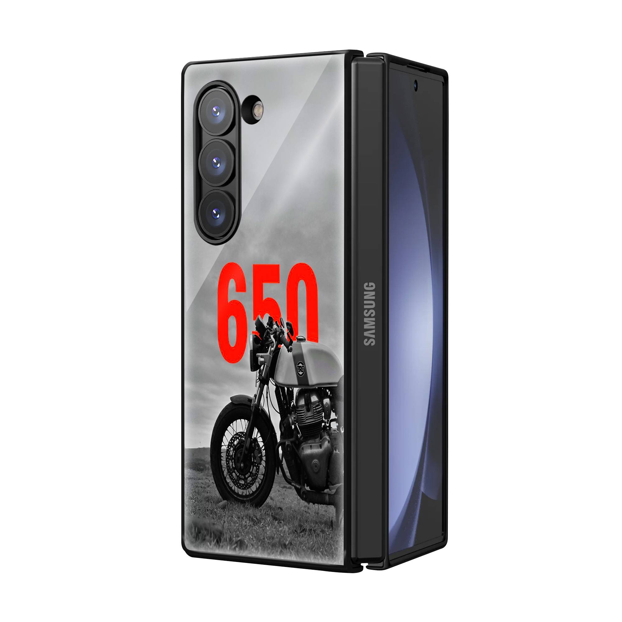 650 Beast Samsung Z Fold Glass Case Secondary image
