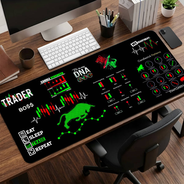 Stock Market Desk Mat image 0