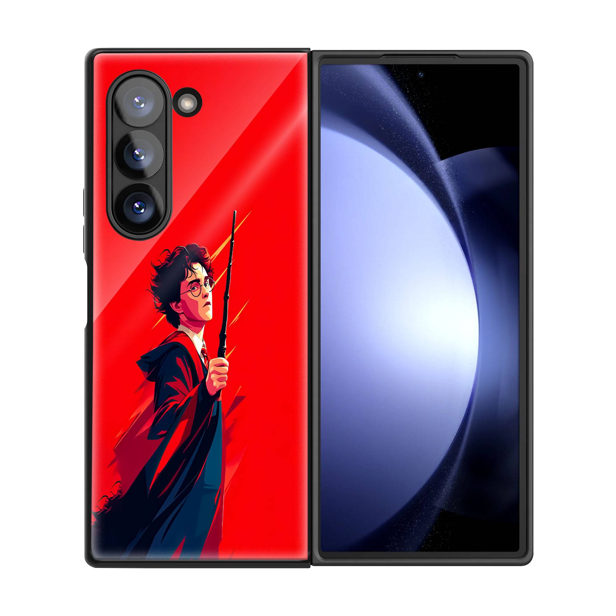 Dynamic Harry Potter Samsung Z Fold Glass Case image 2