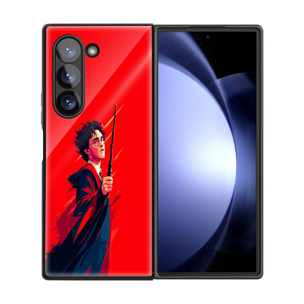 Dynamic Harry Potter Samsung Z Fold Glass Case image 2