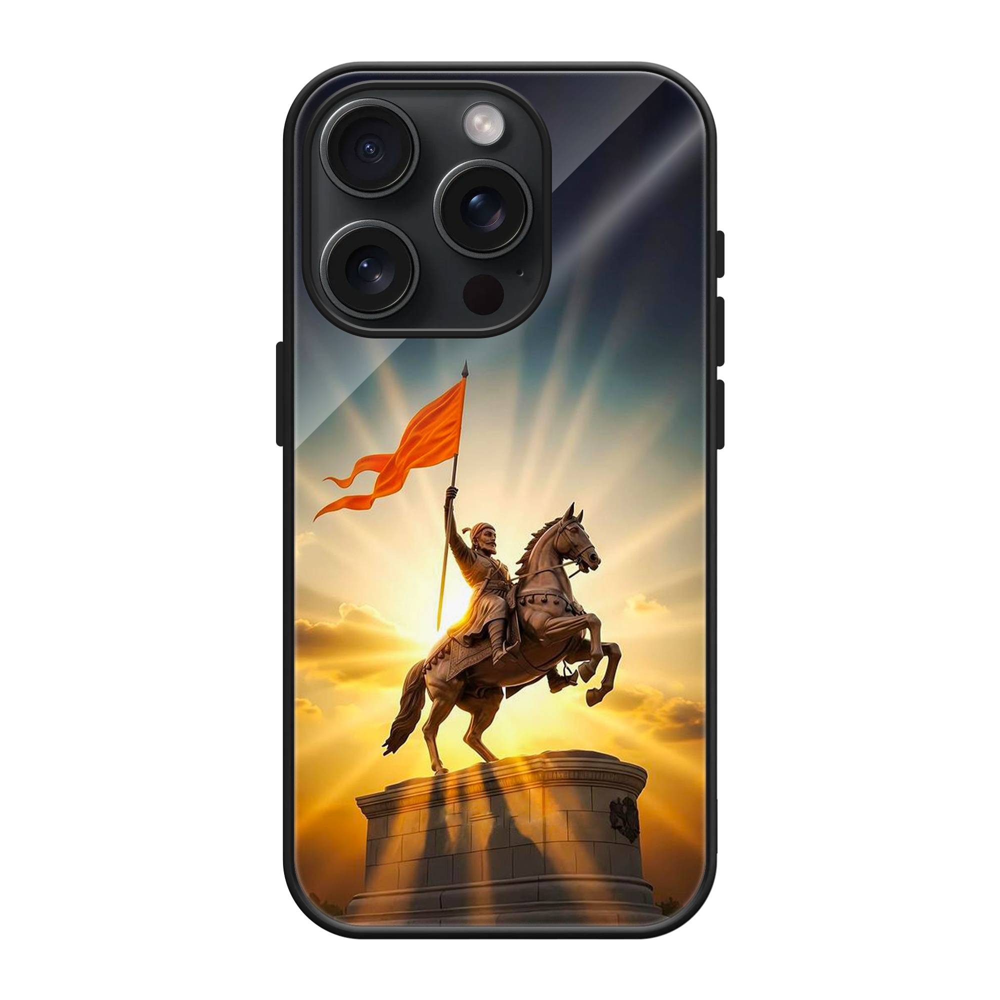 The Maratha Pride Glass Case image 0