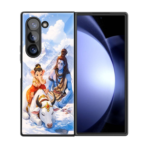 Bal Ganesha Samsung Z Fold Glass Case image 2