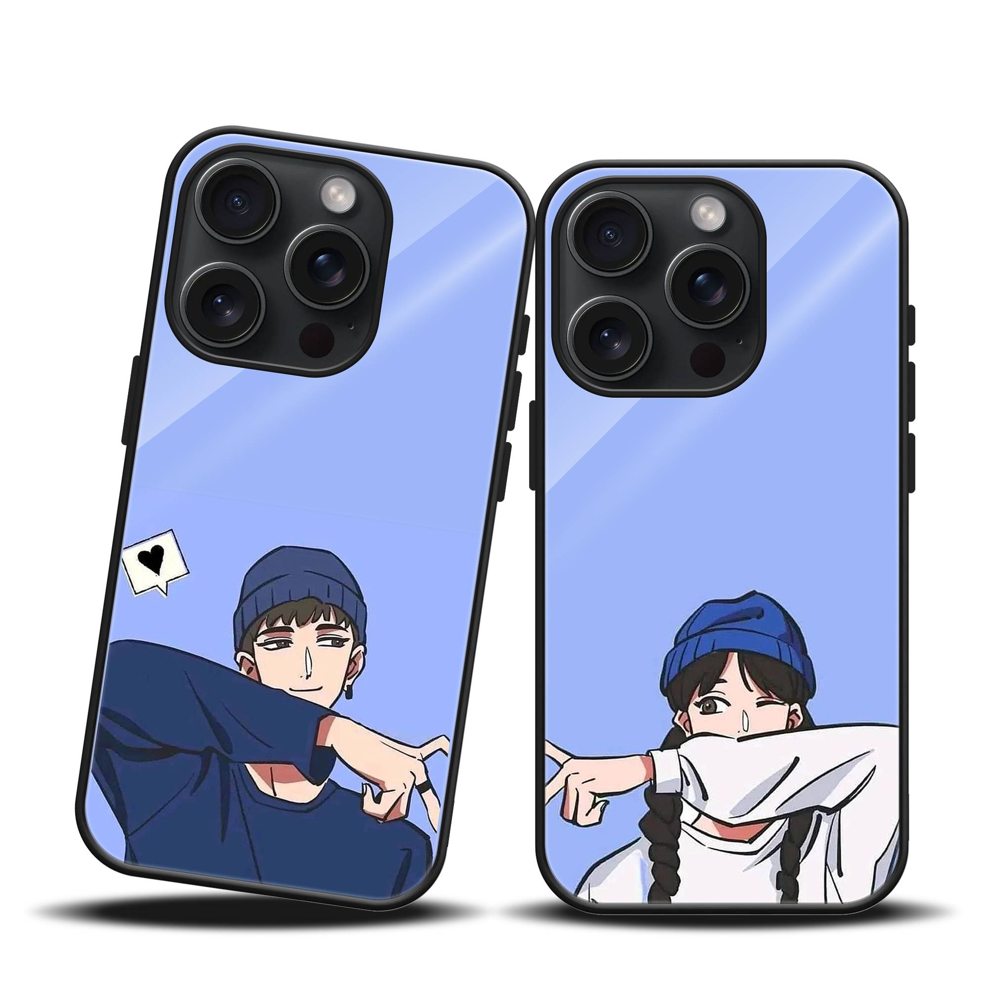 Heart Connection Couple Mobile Case image 0