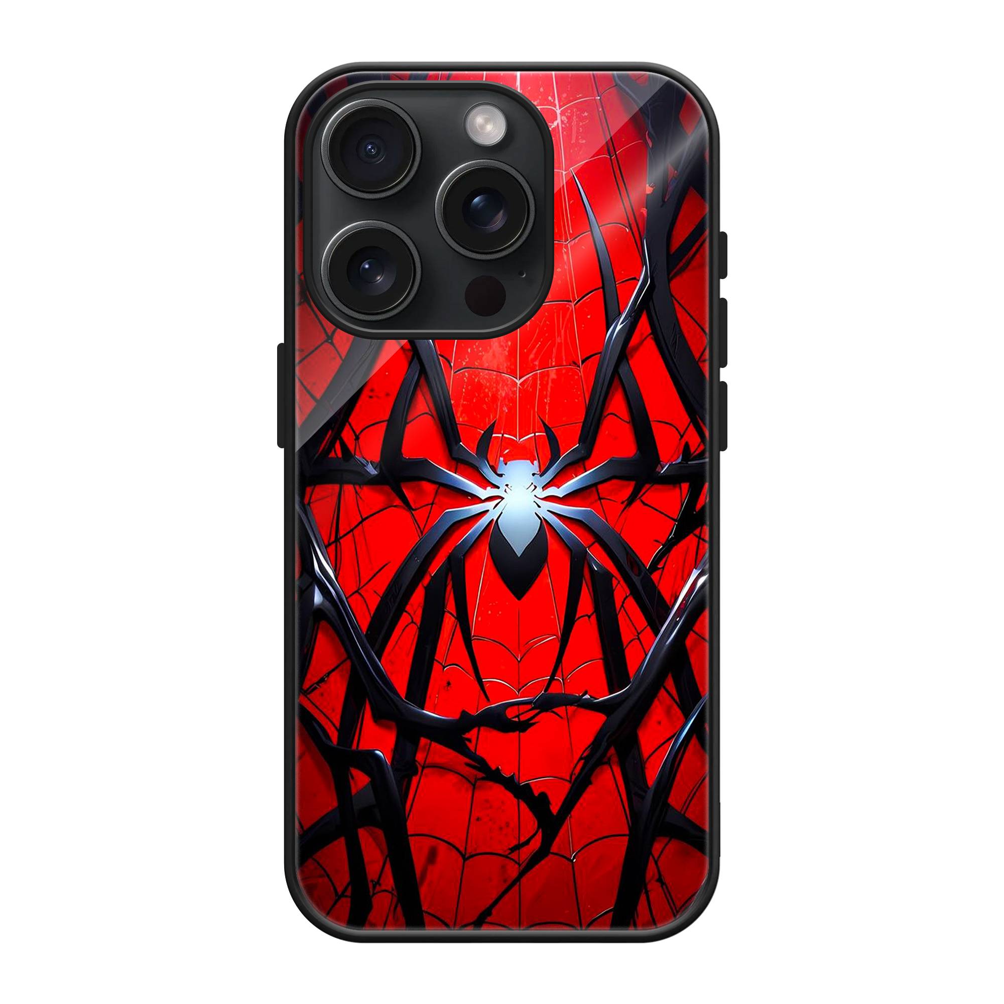 Spider-Man's Web Glass Case image 0 Main image