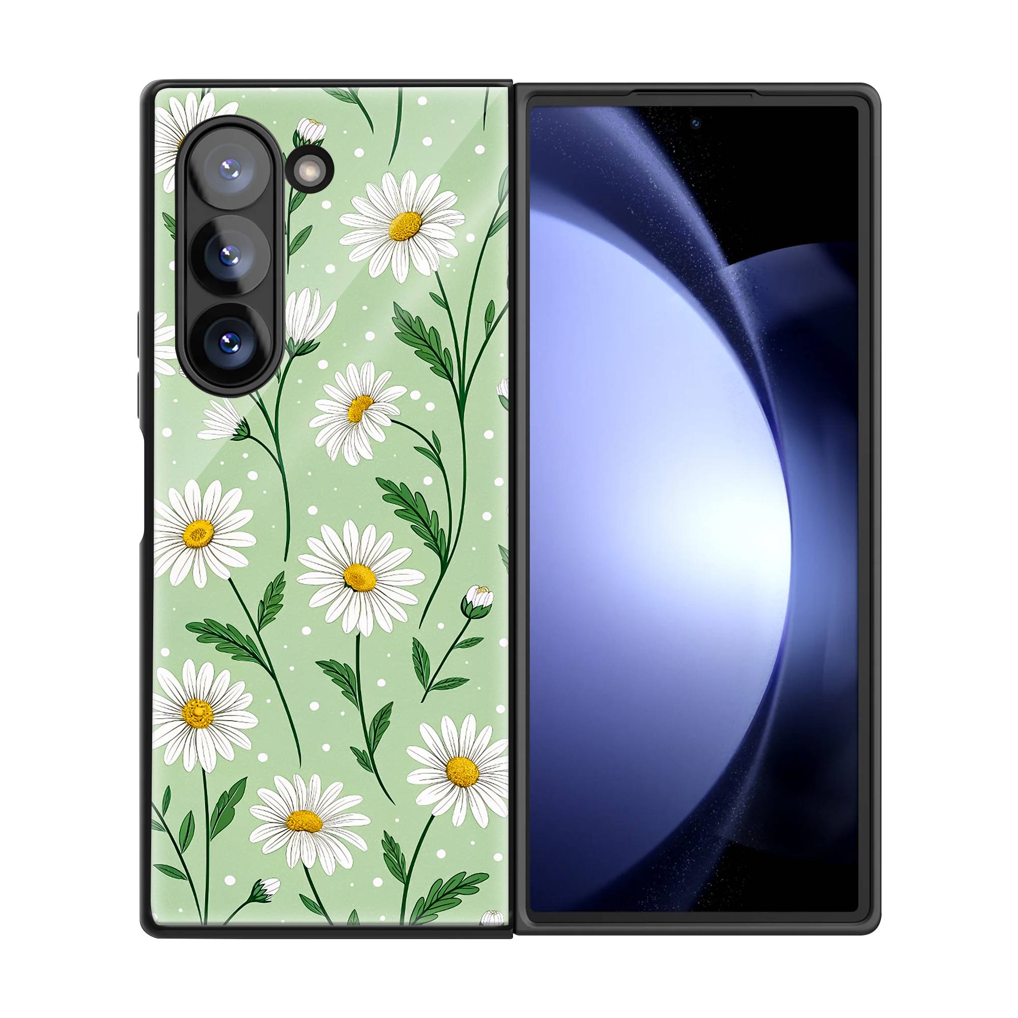 Daisy Field Samsung Z Fold Glass Case image 2