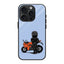 Biker Standing Glass Case image 0