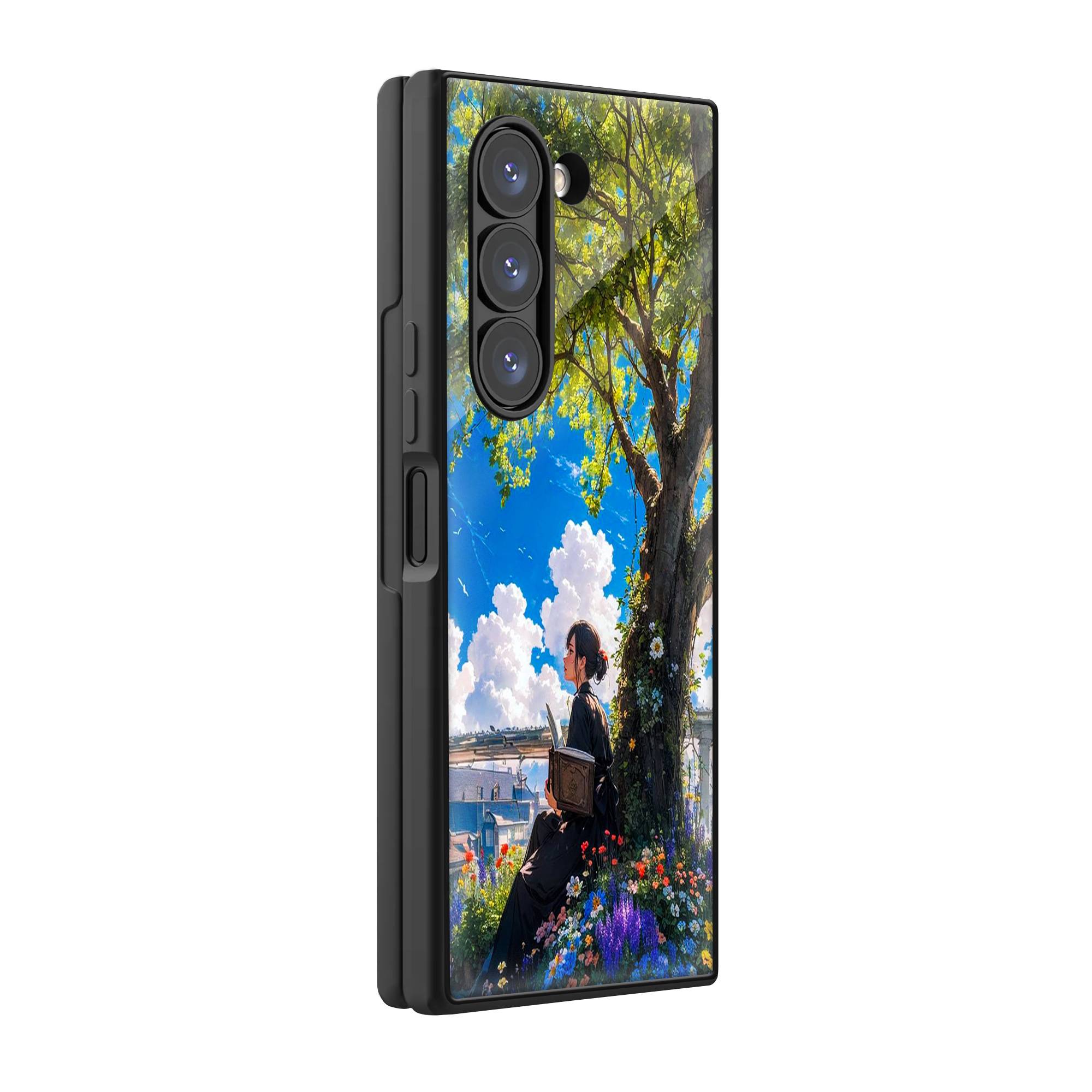 Who Am i Samsung Z Fold Glass Case image 0 Main image