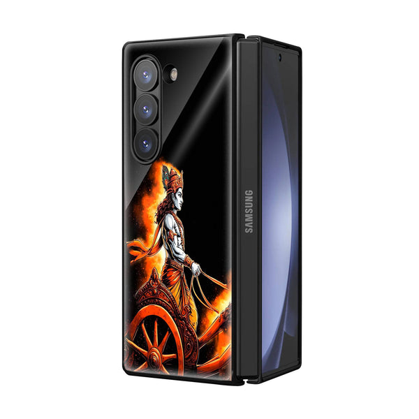 Sarathi Samsung Z Fold Glass Case image 1