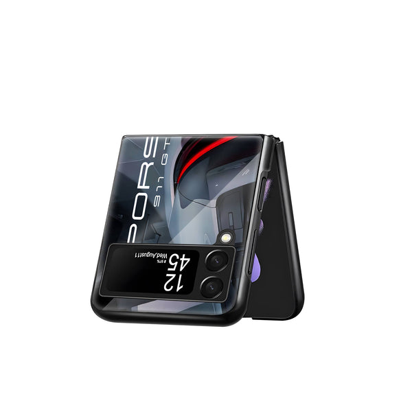 Porsche GT3 Samsung Z Flip Glass Case image 2
