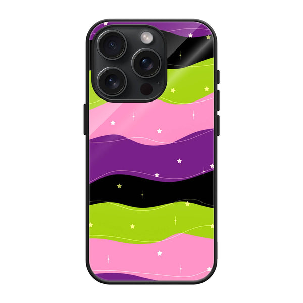 Wavy Stripes Glass Case image 0