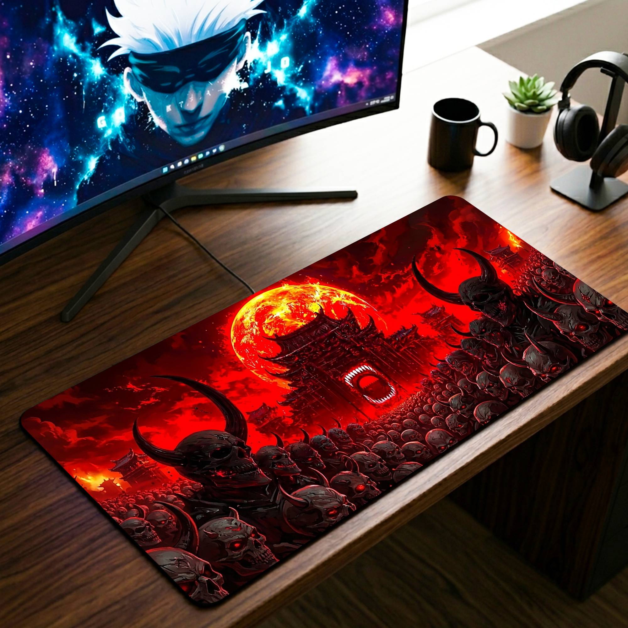 Dark Souls Desk Mat - 11 x 23 Inch image