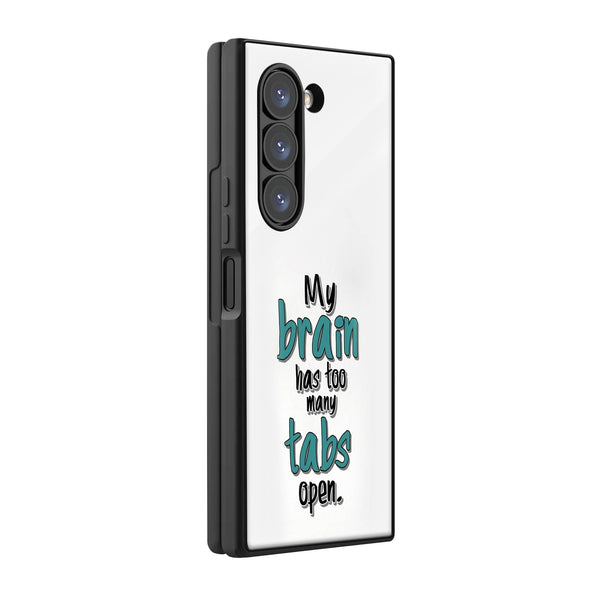 Positive Thoughts Samsung Z Fold Glass Case image 0