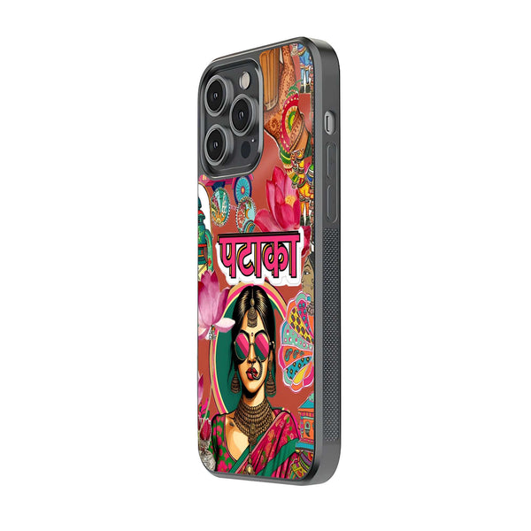 Desi Queen Glass Case image 1