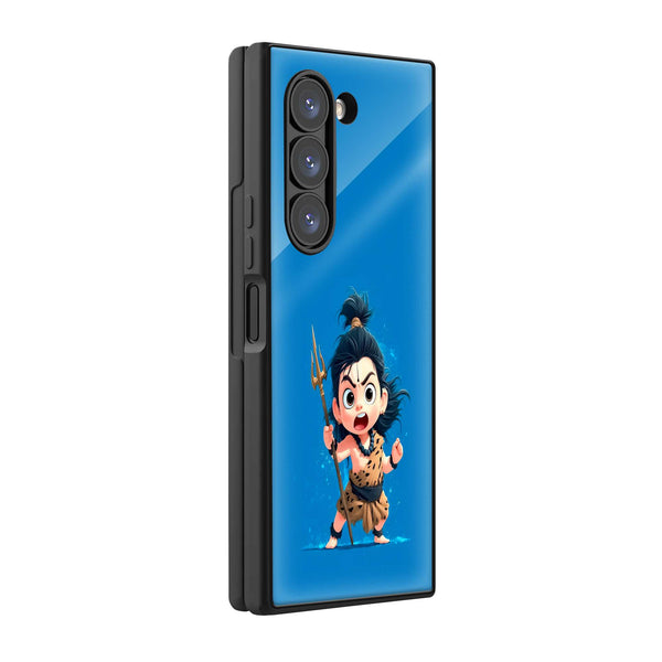 Little Rudra Samsung Z Fold Glass Case image 0