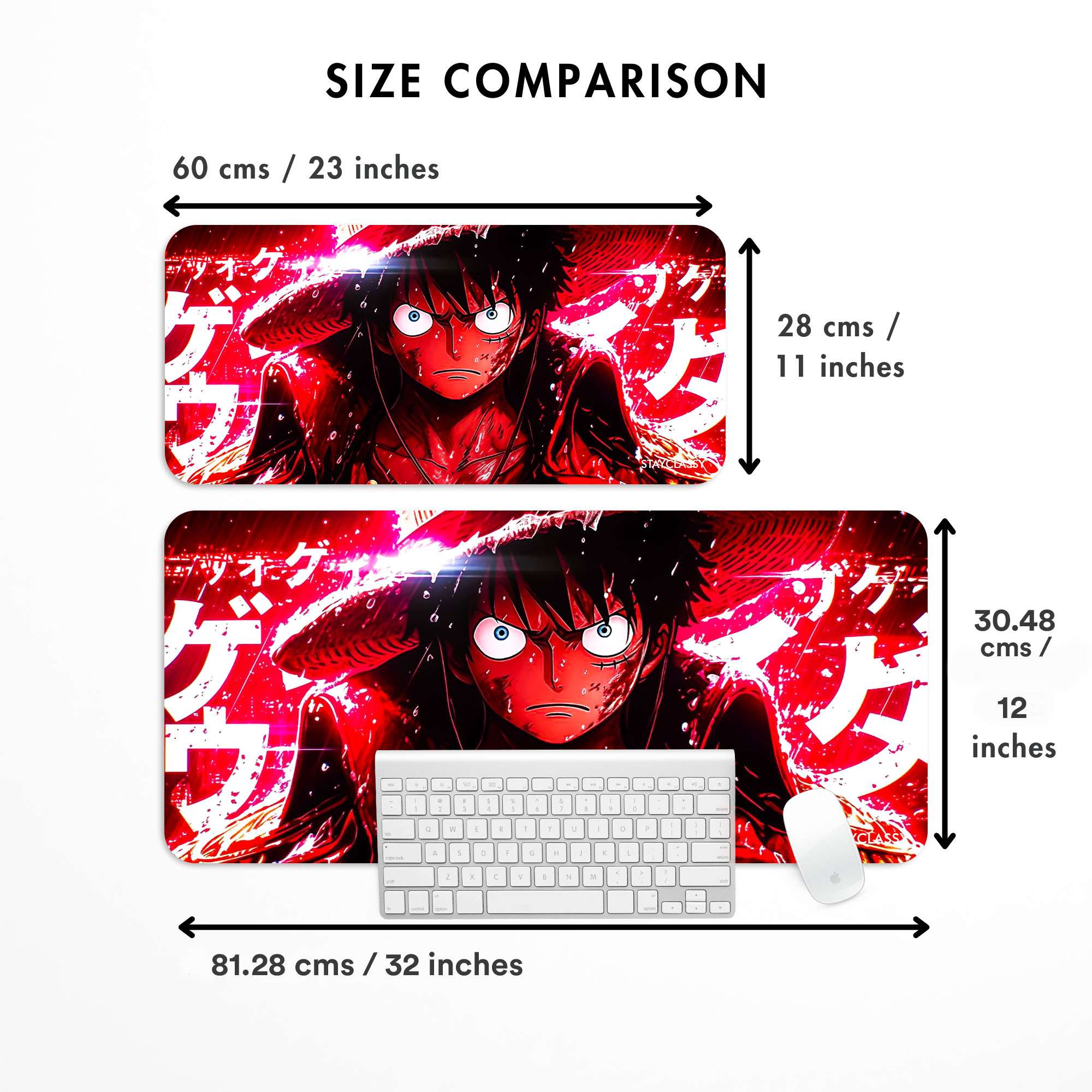 Manga Luffy Desk Mat image 3