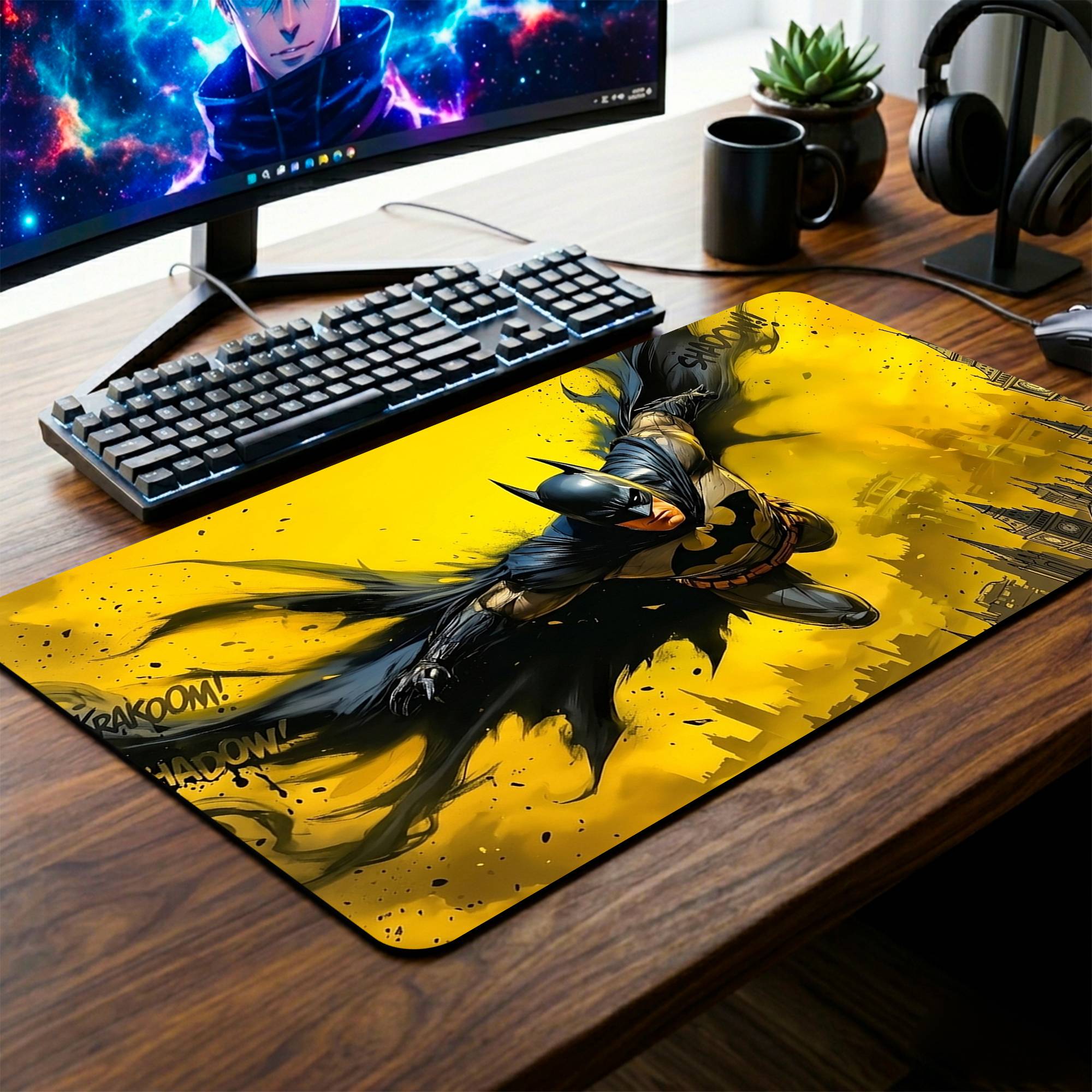 Batman Desk Mat - 14 x 23 Inch image