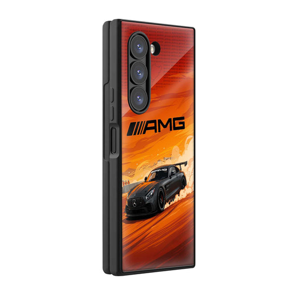 AMG Drift Samsung Z Fold Glass Case