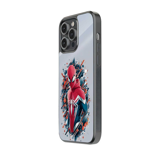 Abstract Arachnid Glass Case
