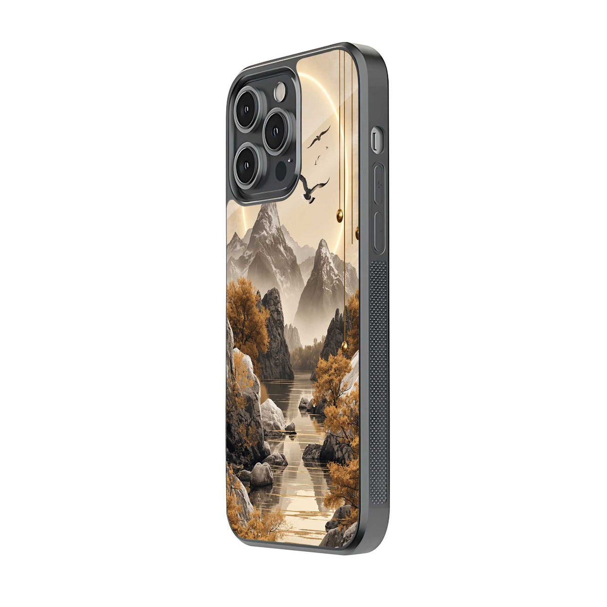 Abstract Earth Glass Case
