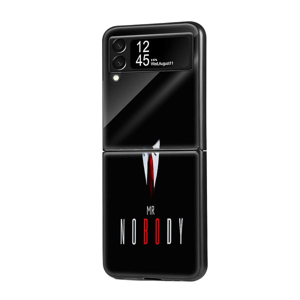 Agent Nobody Samsung Z Flip Glass Case