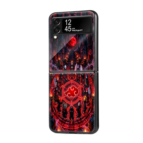 Akatsuki Legends Samsung Z Flip Glass Case