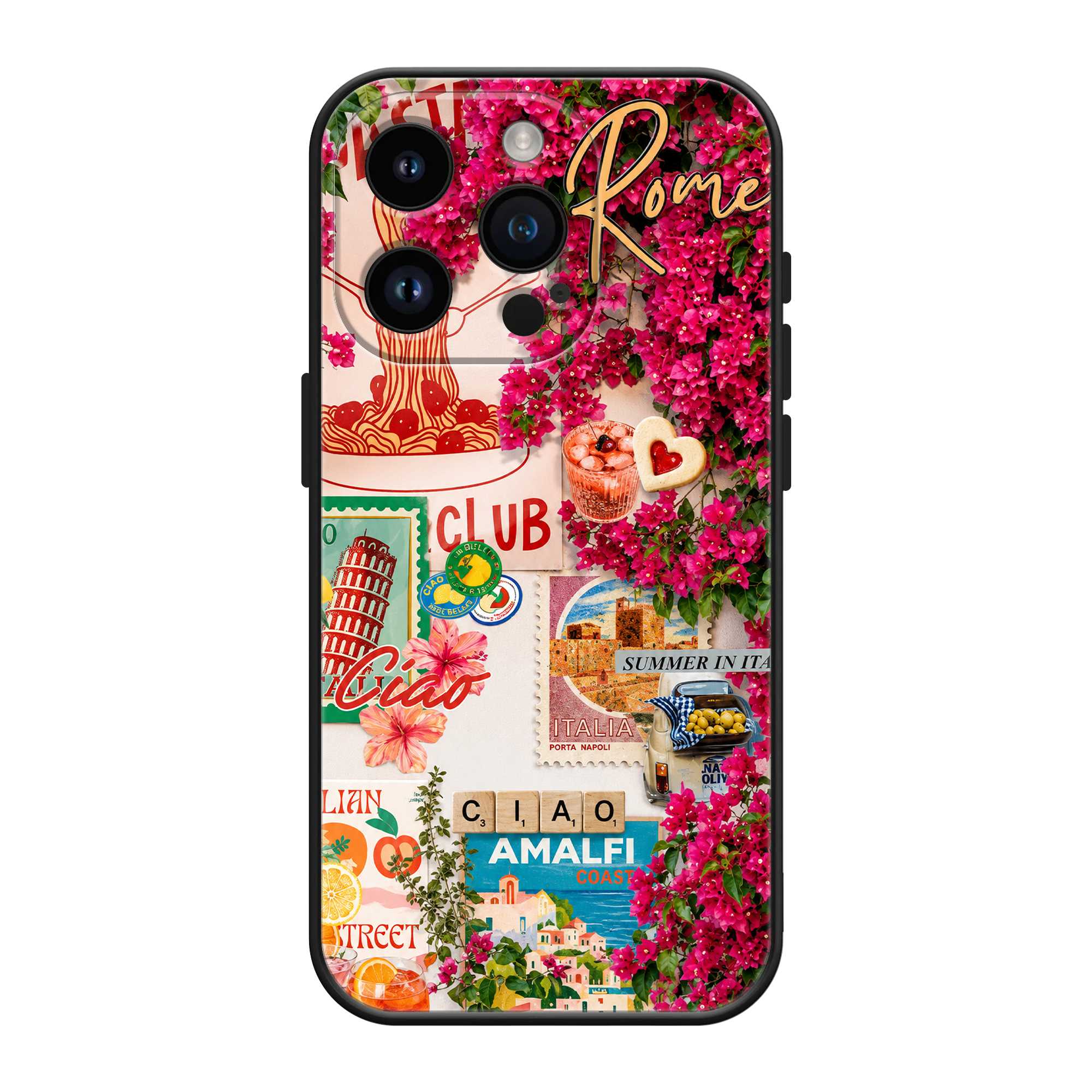 Amalfi Bloom Silicone Case