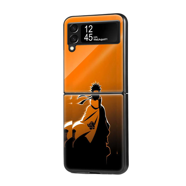 Anime Samsung Z Flip Glass Case