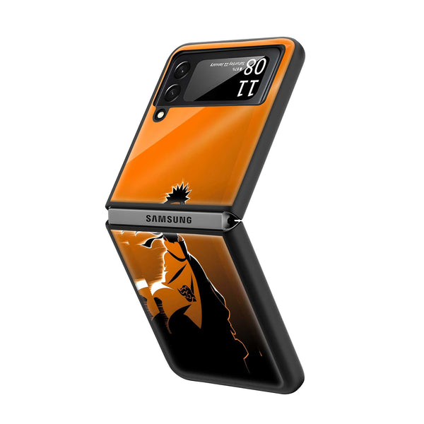 Anime Samsung Z Flip Glass Case