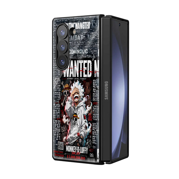 Anime Hoodie Samsung Z Fold Glass Case
