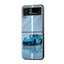 Apex Blue Samsung Z Flip Glass Case