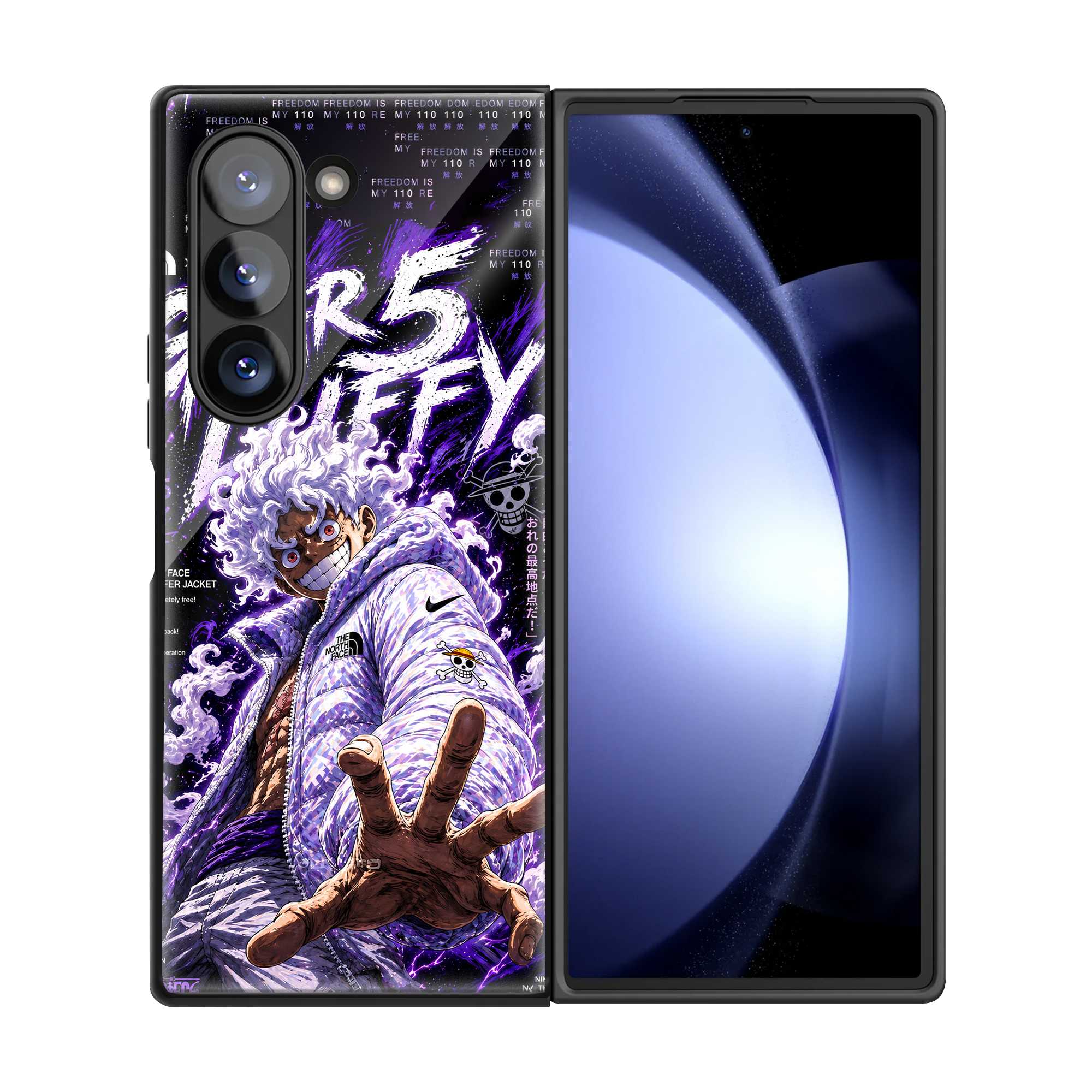 Apex Luffy Samsung Z Fold Glass Case